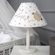 Funna Baby Kinder Nachttischlampe Owlet Weiß