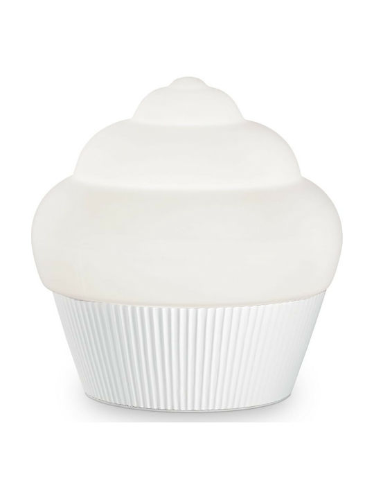 Ideal Lux Cupcake mit Farbwechsel Weiß 30x30x33εκ.