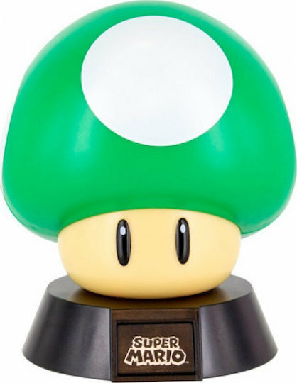 Paladone Kids Decorative Lamp Nintendo Super Mario Mushroom Mini Green