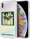 Karl Lagerfeld Karlifornia Dreams Hard Back Cover Silicone Multicolour (iPhone XS Max)