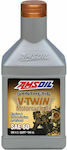 Amsoil V-Twin Synthetic Motorcycle Oil for Four-Stroke Engines 946ml