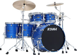 Tama Starclassic Walnut/Birch 5pcs Drum Set Blue