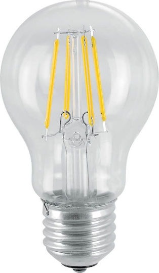 Vivalux Λάμπα LED 6W για Ντουί E27 και Σχήμα A60 Θερμό Λευκό 650lm