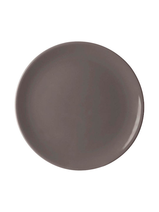 Excelsa Farfurie Fructe Trendy Farfurie Deșert Ceramică Gri cu Diametru 20cm