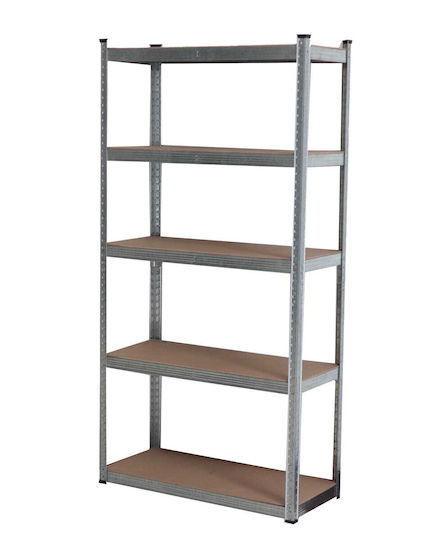 Bormann BSR1900 Ραφιέρα Dexion Γαλβανιζέ 90x40x190εκ. με 5 Ράφια Συνολικής Αντοχής 875kg