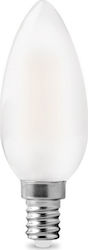 Fos me LED крушка 6W за фасунга E14 и форма C35...