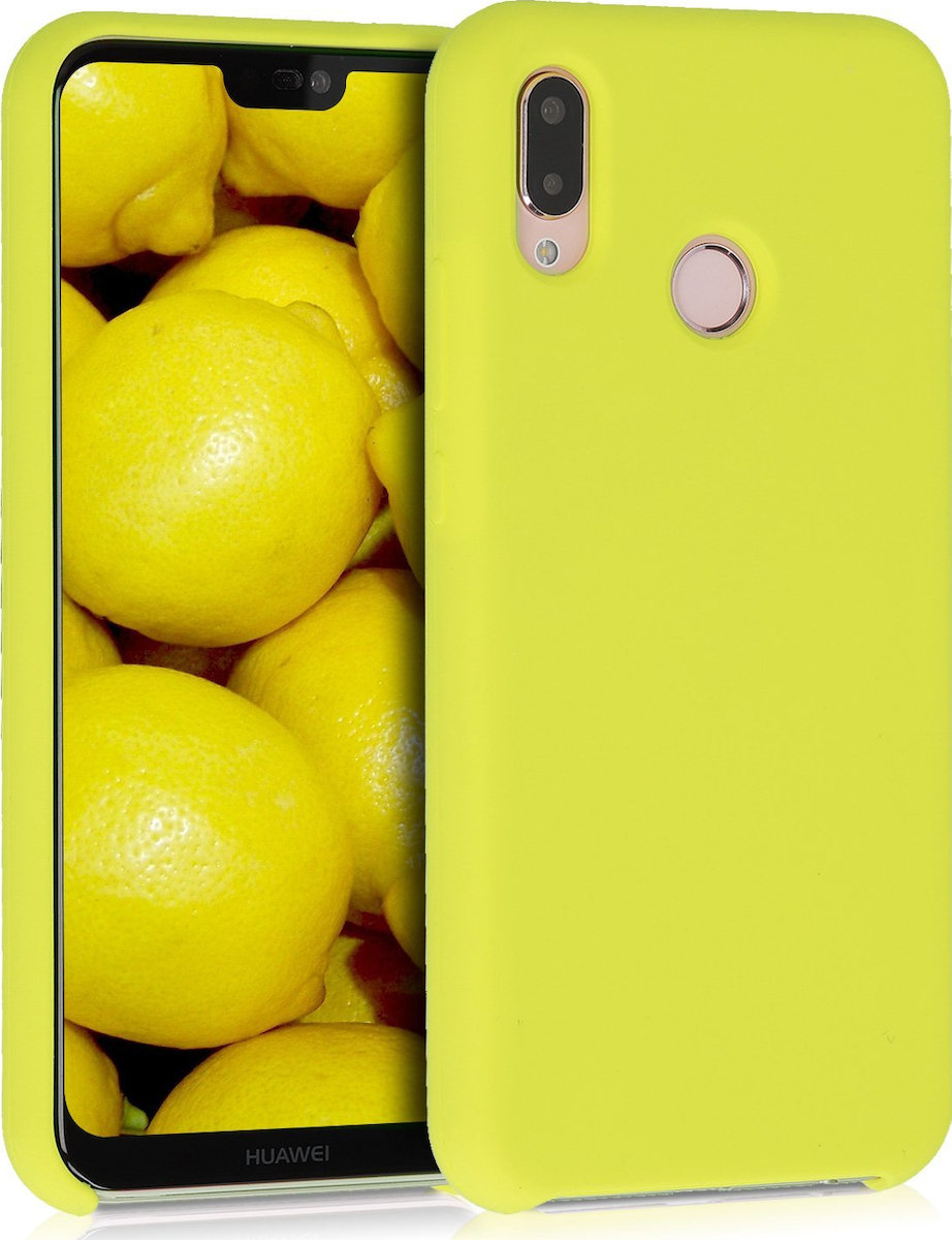 KWmobile Soft Flexible Back Cover Σιλικόνης Neon Yellow (Huawei P20 Lite) Skroutz.gr