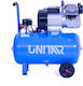 Unitair WORK 50/3D Compresor Aer Cu O Singură Fază 85dB Cu Putere 3hp și Compresor De Aer 50lt