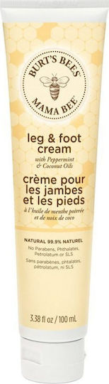 Burt's Bees Mama Bee Крем за Уморени Крака 100ml