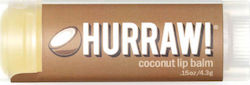 Hurraw! Coconut Lip Balm