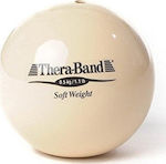 Thera-Band Soft Weights Übungsbälle Tonen 11cm 0.5kg in Beige Farbe