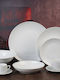 Cryspo Trio White Dream White Porcelain Dinnerware Set 25.462.40 20pcs