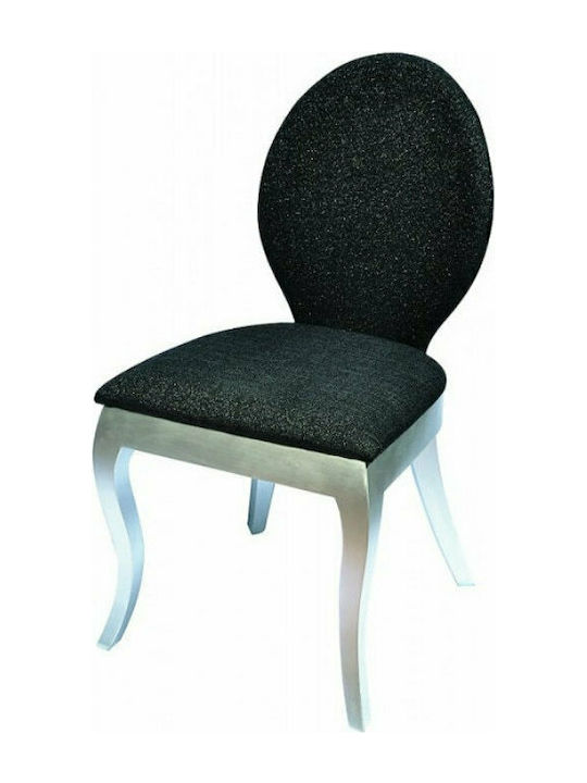 K5022 Stühle Speisesaal Schwarz 2Stück 50x60x85cm