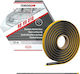 Henkel Isolierband 10mm x 2.5m Fliesenband Abdichtungsband Schwarz