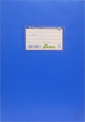 Neohart Notebook Four Line B5 50 Sheets Premium Blue 1pcs