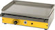 Sergas Gewerbliche Flachgrillplatten LPG 60x43.5x23cm 6kW mit glatter & geriffelter Platte P60