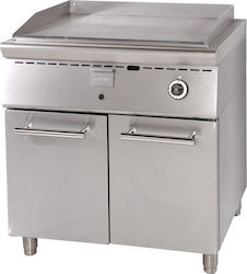 Sergas P8S7 with cabinet Commercial Flat Top LPG Griddle with Flat Plate 12kW 80x75x85cm