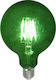 Elvhx DreamLED LED крушка 4W 125mm за фасунга E27 и форма G125 Зелен 360лм