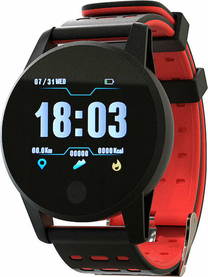 Powerpharm FT-X Smartwatch (Red)