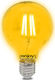 Elvhx DreamLED LED Bulb 4W 125mm for Socket E27 and Shape G125 Yellow 360lm