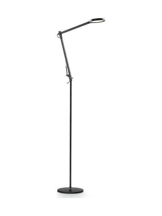 Ideal Lux Futura PT1 LED Floor Lamp H145xW25cm. with Natural White Light Black