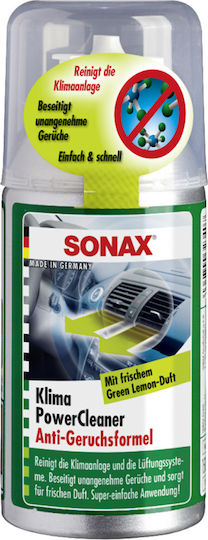 Sonax Spray De Curățare Pentru Aer Condiționat Auto Cu Parfum De Lămâie 100ml