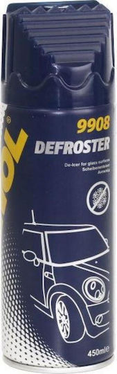 Mannol 9908 Defroster Антифриз Почистващ препарат Спрей за Автомобилни Стъкла 450мл