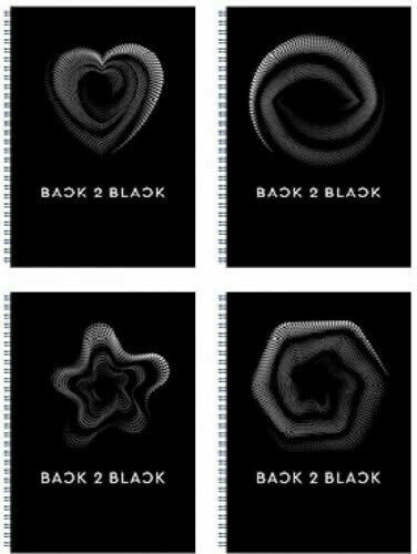 Neohart Σπιράλ Τετράδιο Ριγέ Α4 60 Φύλλων 2 Θεμάτων Back 2 Black (Διάφορα Σχέδια)