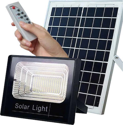 Στεγανός Ηλιακός Προβολέας LED 25W με Φωτοκύτταρο και Τηλεχειριστήριο IP66