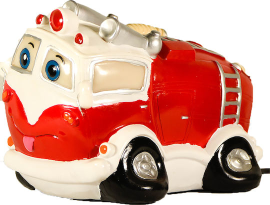 SP Souliotis LED Kinder Tischlampe Feuerwehr Rot