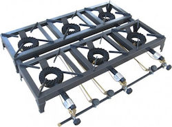 Thermogatz GX60 Farbige Kochplatte Flüssiggas m...