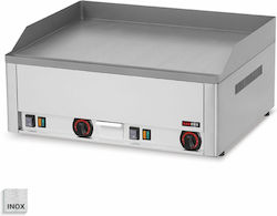 RM Gastro Redfox FTH60E Commercial Flat Top Electric Griddle with Flat Plate 6kW 66x54x22cm