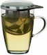 Simax Mug Glass with Lid Transparent 350ml