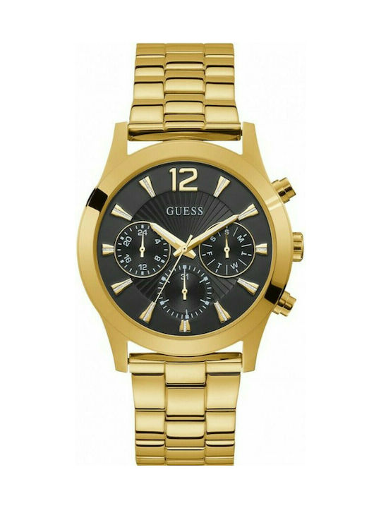 Guess Watch Chronograph with Gold Metal Bracelet