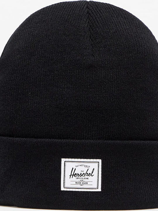 Elmer Beanie Ανδρικός Σκούφος Πλεκτός σε Μαύρο χρώμα