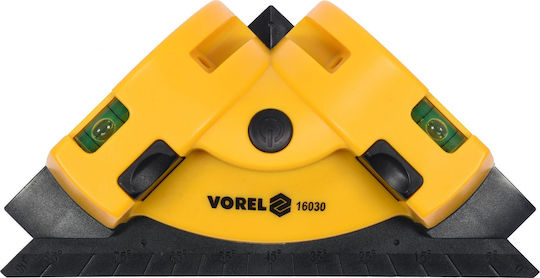 Vorel Liniar Nivelă Laser Fascicul Roșu 1.5V cu Domeniu de Lucru 10m