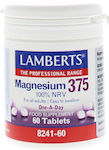 Lamberts Magnesium 100% NRV 375mg 60 ταμπλέτες