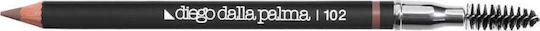 Diego Dalla Palma Long-Wear Water-Resistant Eyebrow Pencil Medium Μολύβι για Φρύδια σε Καστανή Απόχρωση 2.5gr