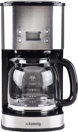 HKoenig MG-30 Programmable Filter Coffee Machine 1000W Inox