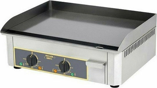Roller Grill Ηλεκτρικό Πλατώ Ψησίματος Μαντεμένιο 60x47x23cm 3.5kW με Λεία Πλάκα PSR 600E