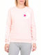 Converse Star Chevron Women's Sweatshirt Pink