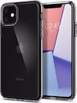 Spigen Crystal Hybrid Umschlag Rückseite Silikon Transparent (iPhone 11) 076CS27086