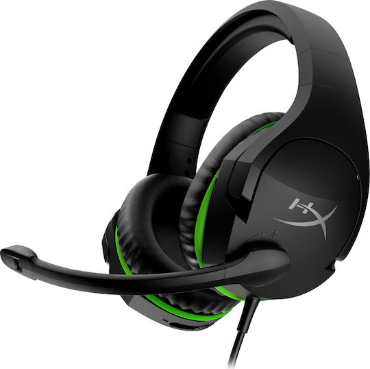 HyperX CloudX Stinger Über Ohr Gaming-Headset mit Verbindung 3,5mm Grün