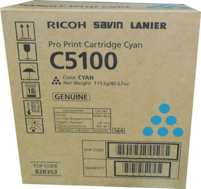 Ricoh Pro C5100S Toner Laserdrucker Cyan 30000 Seiten (828405)