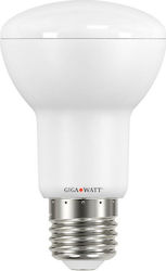 GigaWatt LED 8W E27 Φυσικό Λευκό
