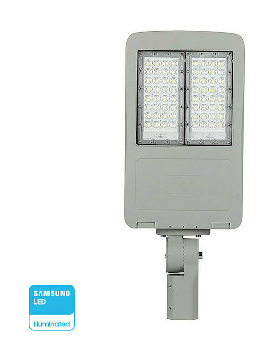 V-TAC VT-122ST Lamp Post LED Outdoor with Cold White Light Gray