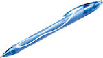 Bic Gel-ocity Quick Dry Pen 0.7mm with Light Blue Ink