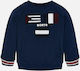 Mayoral Kids Sweatshirt Navy Blue