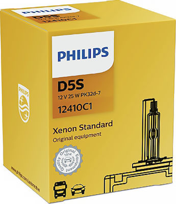 Philips Lămpi Autoturismului & Motocicletei D5S C1 D5S Xenon 4200K Alb natural 12V 25W 1buc