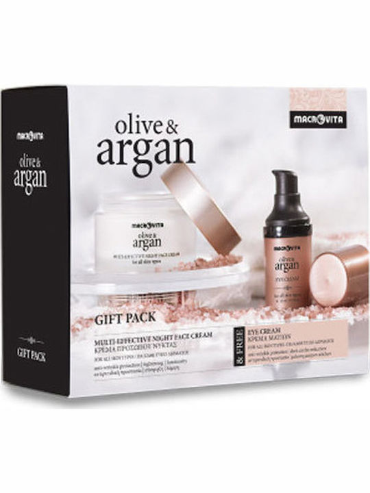 Macrovita Olive & Argan Travel Set για Ενυδάτωση